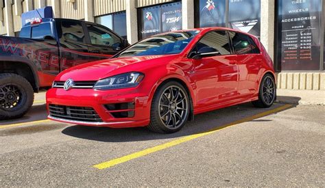 Volkswagen Golf R Mk Red Oz Hypergt Hlt Wheel Wheel Front