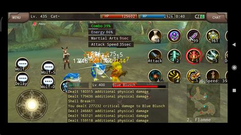 Iruna Online Monk Vs Blue Blusch Lv400 YouTube