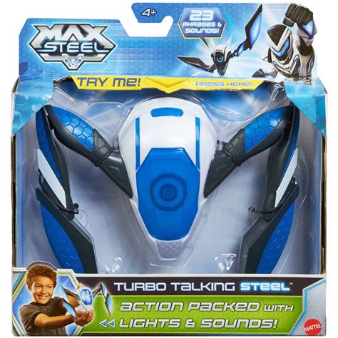 Max Steel Turbo Talking Steel Figures - Walmart.com