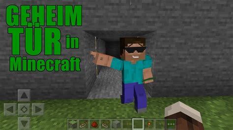 Geheimt R In Minecraft Tutorial Youtube