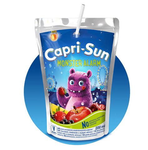 Cherry Capri Sun Original 200ml Pouch Ingredients