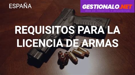 ᐈ Requisitos Para La Licencia De Armas 【tipos Pruebas Y MÁs】