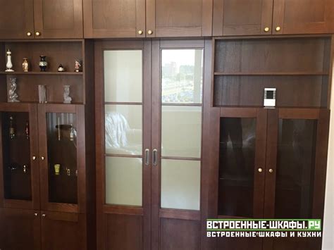 Шкаф перегородка двухсторонний для разделения П образной формы - Пример ...