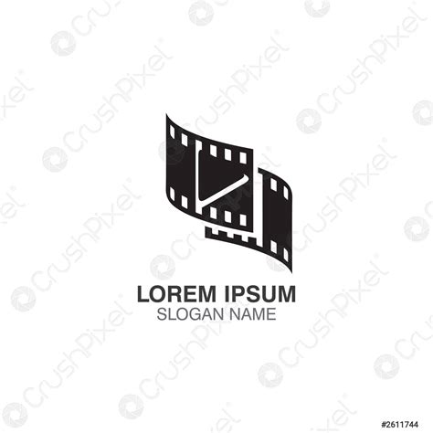 Film logo design inspiration template vector isolated illustration - stock vector 2611744 ...