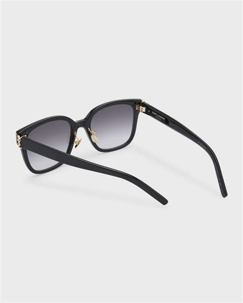 Saint Laurent Ysl Square Acetate Sunglasses Neiman Marcus