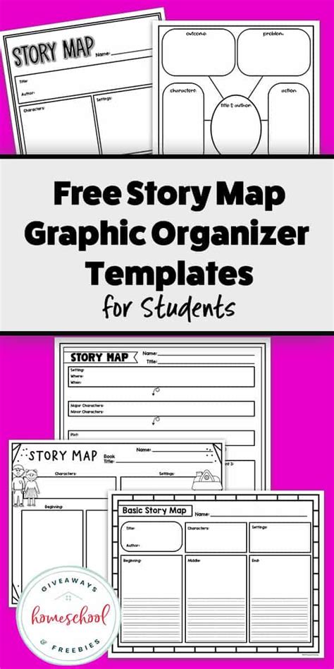 Free Story Map Graphic Organizer Templates For Students