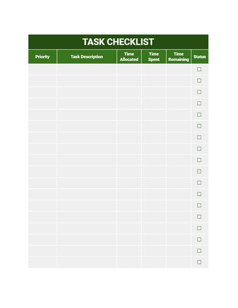 How to Create a Checklist Template + 10 Free Templates | SSP