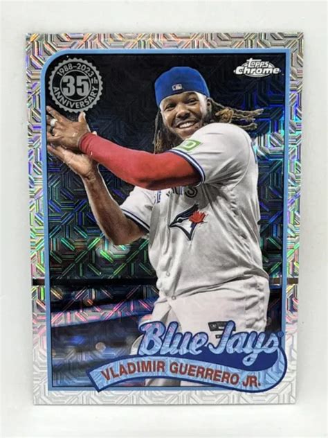 2024 TOPPS SERIES 1 Vladimir Guerrero Jr Pack Argent Chrome Mojo T89C