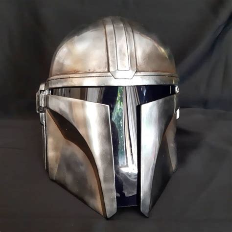 The Mandalorian Replica Resin/Fiberglass Helmet, Hobbies & Toys, Toys ...