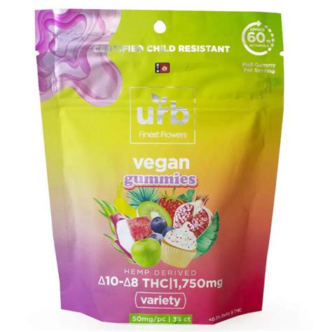 Shop Urb Delta Delta Vegan Gummies Mg D Gas