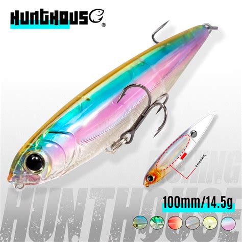 Hunthouse Se Uelo De Pesca Topwater De L Piz 3DR 100mm 14 5g WTD