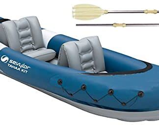 Sevylor Tahaa Kayak Inflatable Canoe For 2 Persons Inflatable Boat