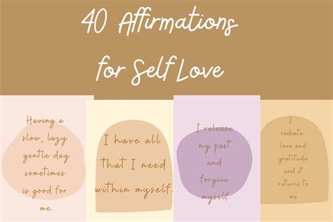 40 Positive Affirmations Body Image Self Affirmations Body Image Body Positive Cards