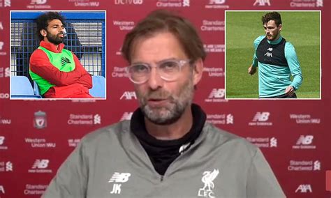 Jurgen Klopp Confirms Mohamed Salah And Andy Robertson Trained As