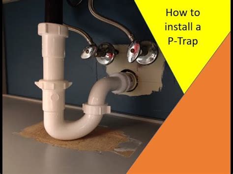 Correct Way To Install A P Trap