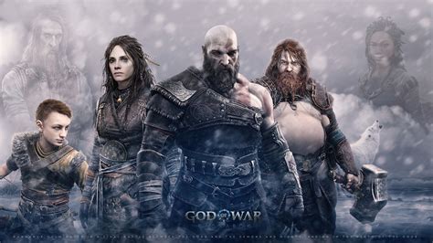 God Of War Ragnarök Personajes Fondo De Pantalla 4k Hd Id 11258