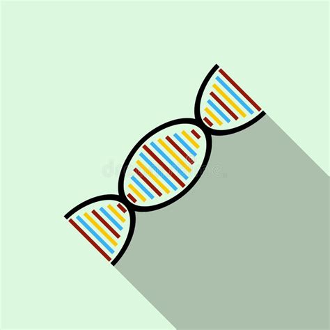 Icono Del Filamento De La Dna Estilo Del Esquema Ilustraci N Del