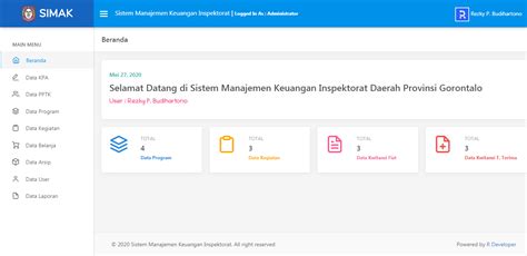 Sistem Informasi Manajemen Keuangan Dengan Framework Codeigniter