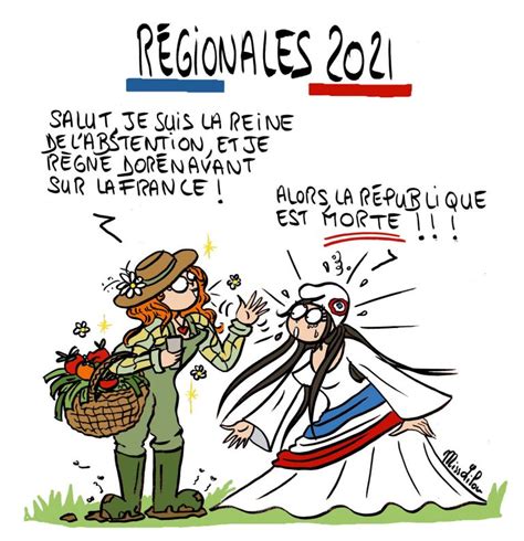 Régionales 2021 Blagues et Dessins