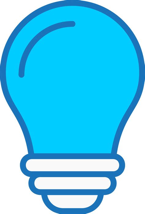 Light Bulb Vector Icon 16546724 Vector Art at Vecteezy