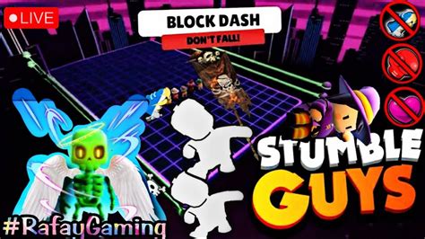 LIVE Mabar Stumble Guys Block Dash Only Open MOD 34