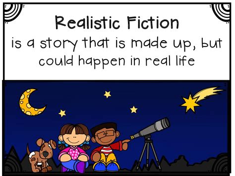 Realistic Fiction Poster