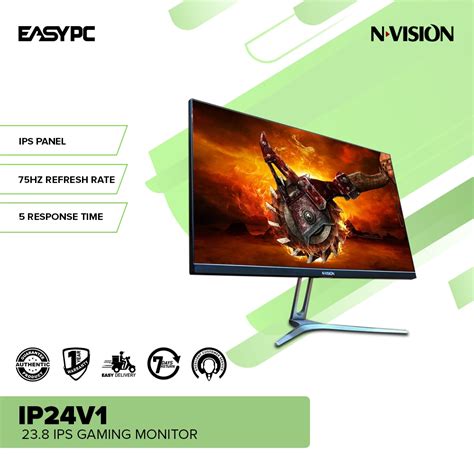 Easypc Nvision Ip V Ip V Ip D Frameless Led Monitor Computer