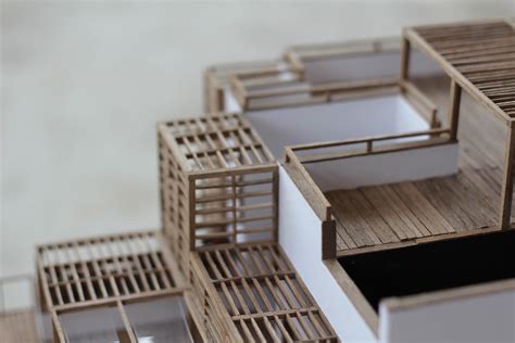 Wooden architecture model :: Behance