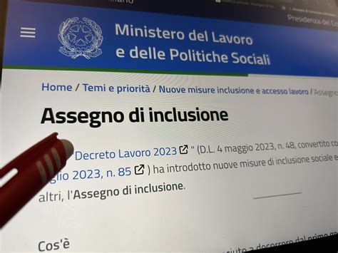 Lassegno Di Inclusione Va Esteso Con Nuovi Aiuti La Raccomandazione