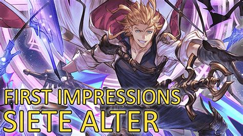 Granblue Fantasyfirst Impressions On Siete Alter Youtube