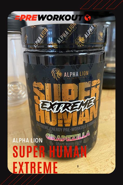 Alpha Lion Superhuman Extreme Pre Workout Review Pre Workout World