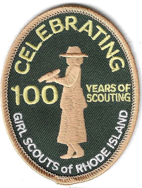 100th Anniversary Patch Celebrating 100 Years Gs Of Ri