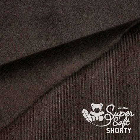 Chocolate Minky Fabric ⋆ Supersoft Shorty ⋆ Kullaloo Ca Inc