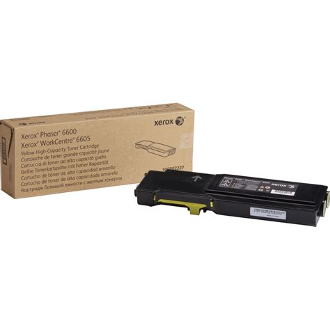 Xerox High Capacity Yellow Toner Cartridge For Phaser 106R02227