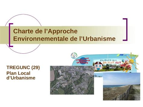 Ppt Charte De Lapproche Environnementale De Lurbanisme Tregunc