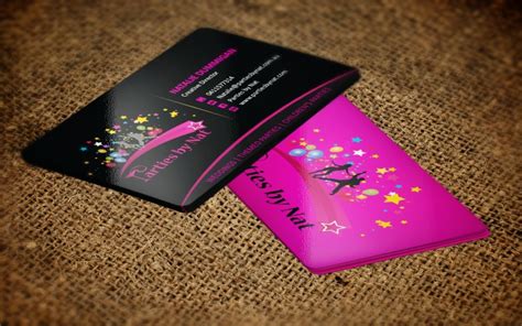 Trends Transforming Party Planner Business Card Design