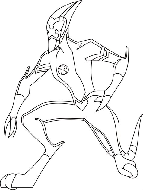 Ben 10 Coloring Pages Coloring Kids Coloring Kids