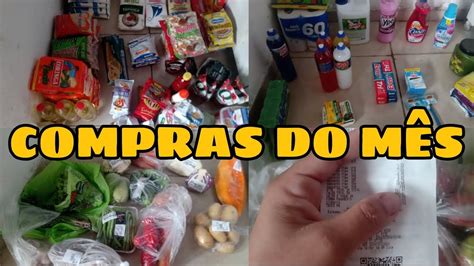 COMPRAS DO MÊS DE ABRIL QUANTO GASTAMOS YouTube