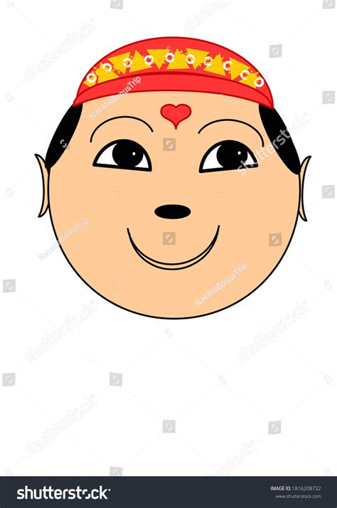 Smile Emoticon Illustration Vector Design เวกเตอร์สต็อก ปลอดค่า