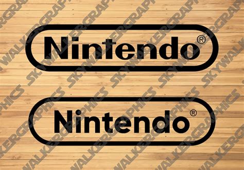 Nintendo Logo SVG Pack 2 Designs SVG PNG Vector File | Etsy