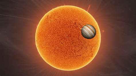 Jupiter Vs Sun How Many Jupiters Can Fit Into The Sun Sciquest