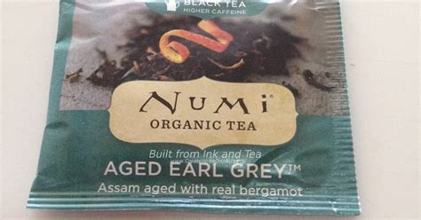 Built From Ink And Tea Tea Review Tuesday A Review Of Numi Aged Earl