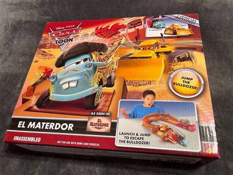 Disney Pixar Cars Toon El Materdor Launcher Play Set with Chuy | #4595775312