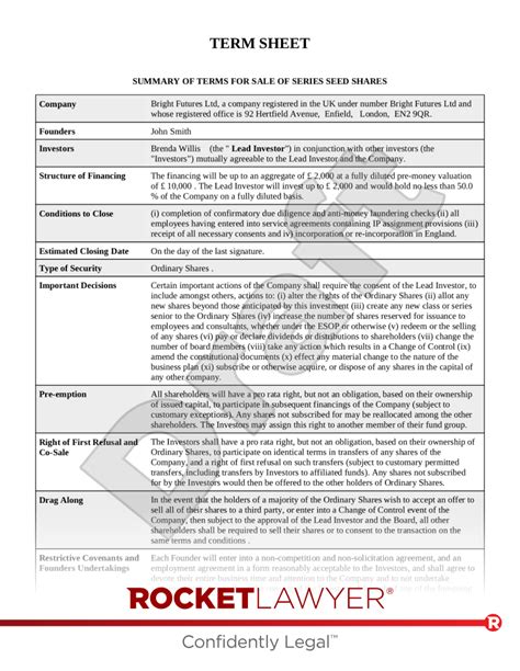 Free Heads Of Terms Template Faqs Rocket Lawyer Uk