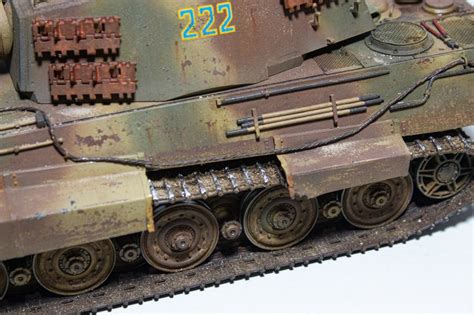 1 35 Pz Kpfw VI Tiger II King Tiger Tank Handmade Built Model Etsy