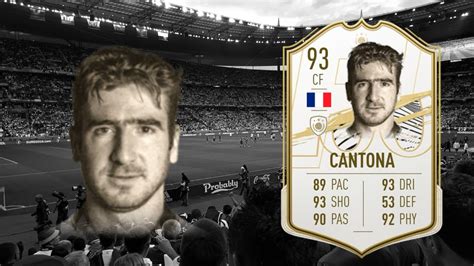 Fifa21 Cantona 93 Prime Icon Player Review I Fifa Ultimate Team Youtube