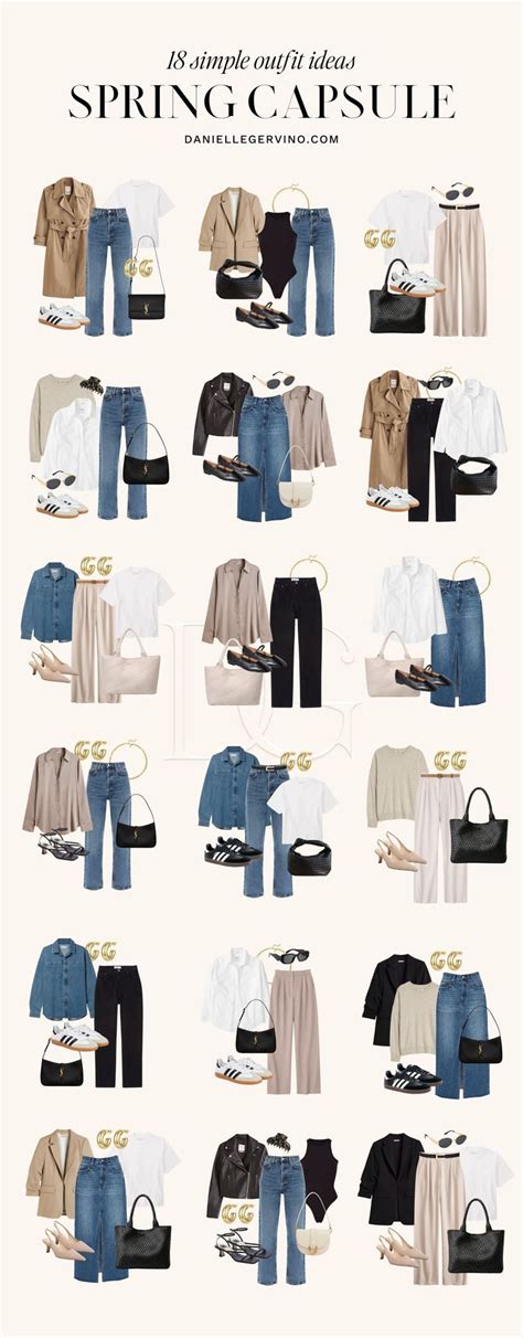 Spring Capsule Wardrobe For The Season In Capsule Wardrobe