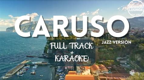 Caruso Lucio Dalla Jazz Version Full Track Lyrics Karaoke