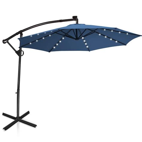 Tangkula 10 Ft Patio Offset Umbrella With 360 Degree Rotation Tangkula