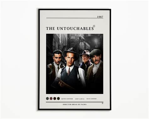 The Untouchables Movie Poster / Modern Movie Poster Print / - Etsy